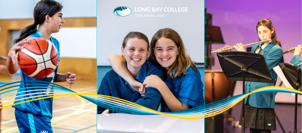 新西兰留学/北岸高中Long Bay College长湾中学，一幅画传递着建校50周年的校园精神！
